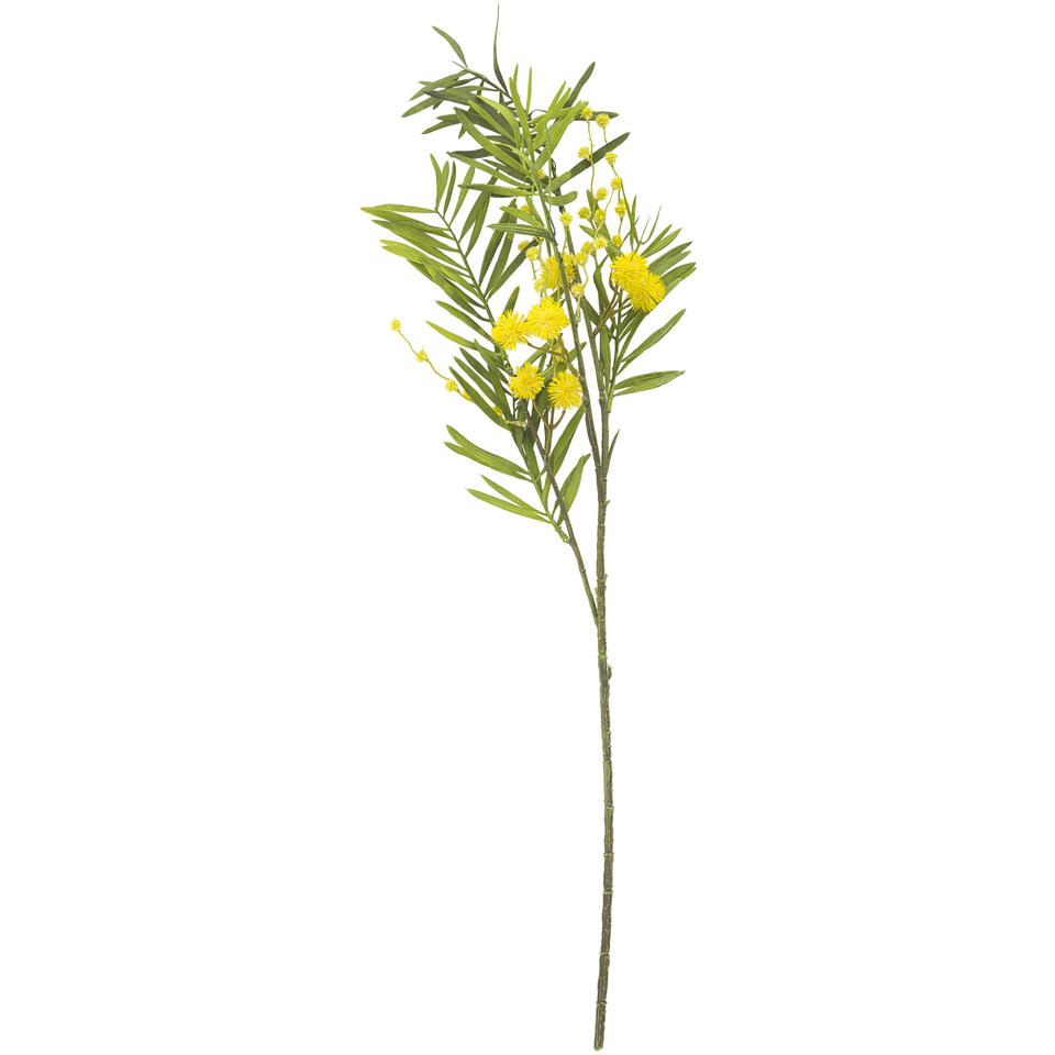 Kunstbloem Mimosa Geel