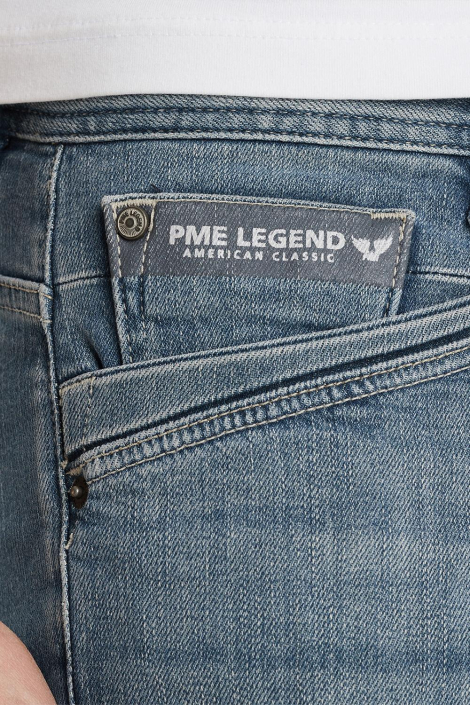 PME legend blauwe heren korte broek