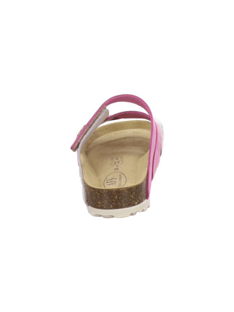 Pantoletten Damen Kralle pink