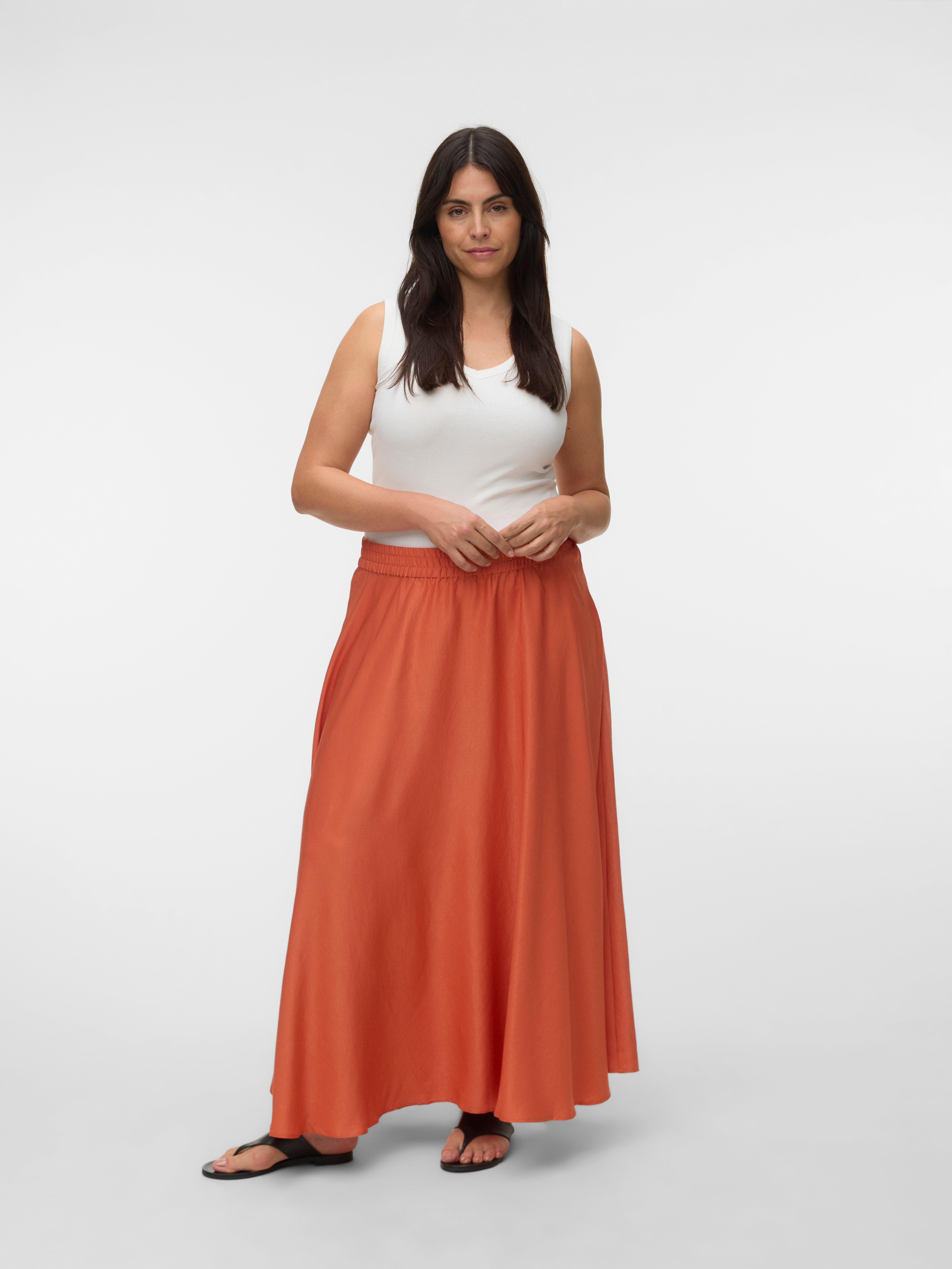 VMCMIRA Mid waist Lange rok