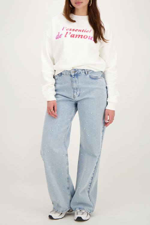 Witte sweater l'essentiel de amour