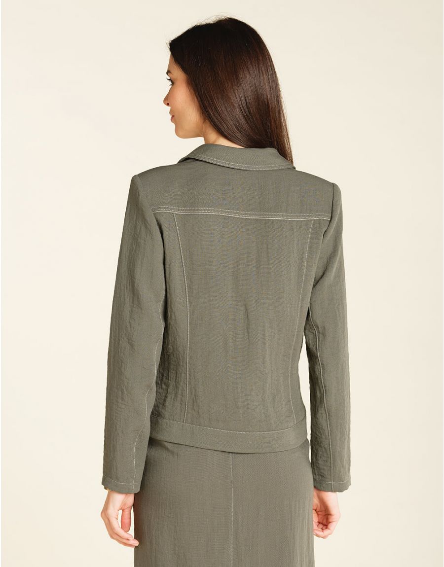 Veste chic kaki
