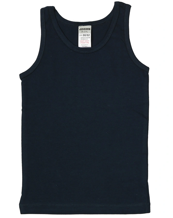 Unterhemd JACKY BASIC 2er-Pack gestreift in marine