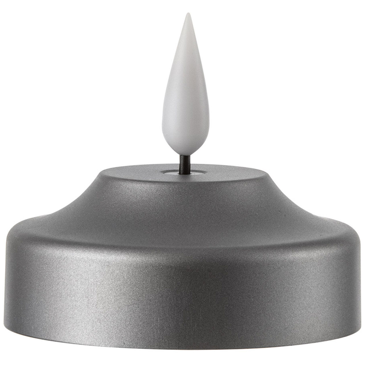 Kooduu Bougie Shine LED noire - D.7x6 cm