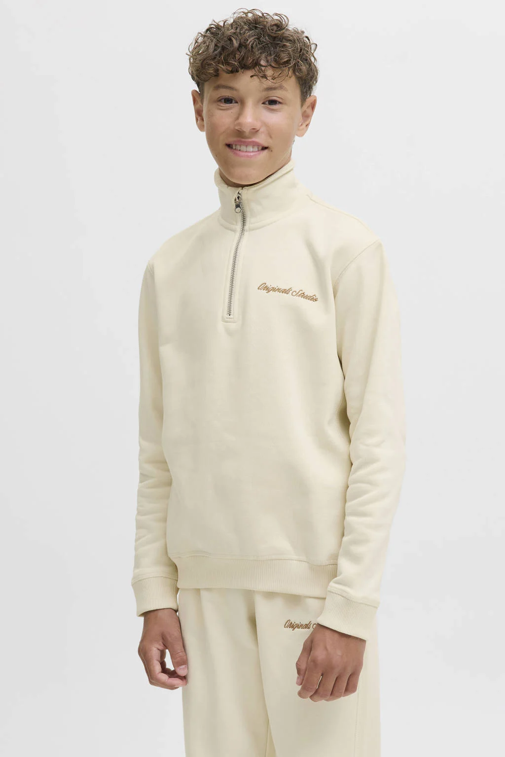 JACK & JONES JUNIOR sweater ecru