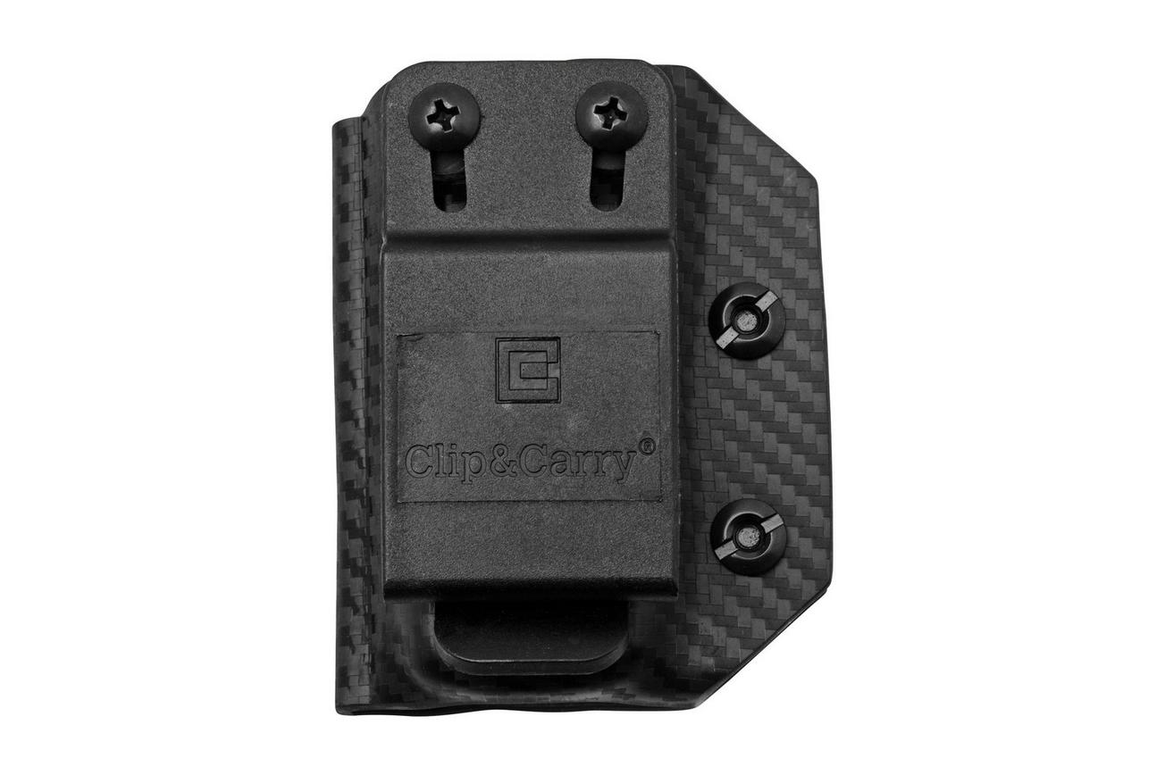 Clip And Carry Kydex Sheath Gerber Suspension NXT, Carbon Fiber Black GSUSP-NXT-CF-BLK riemholster