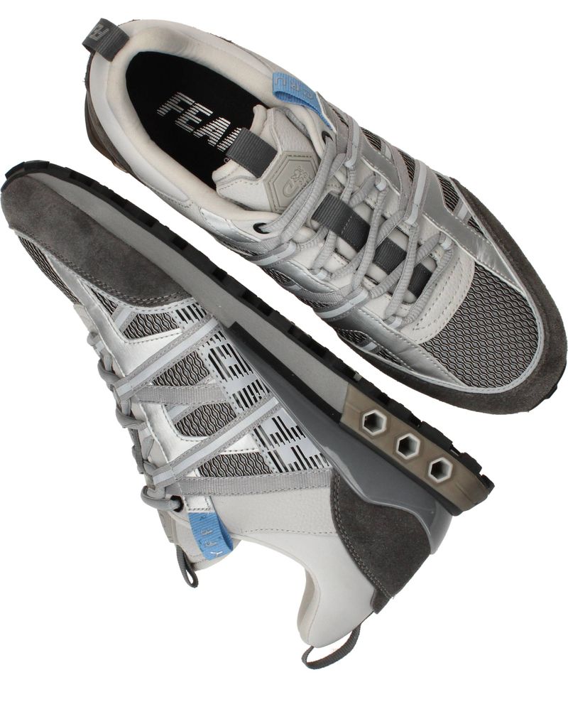 Cruyff Fearia Futura Sneakers Grijs Heren