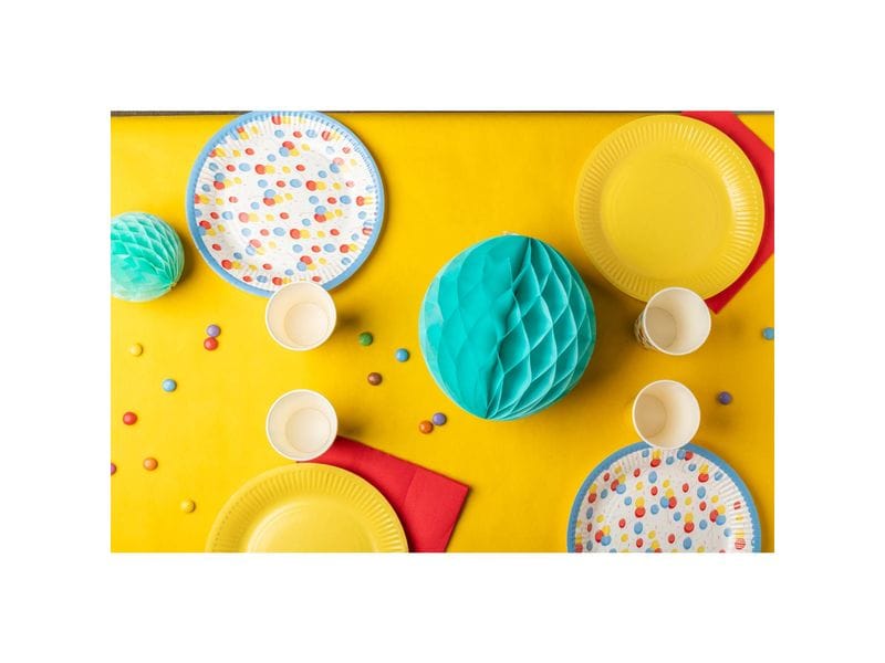 PRO nappe Einwegbecher Geburtstag 2 dl, 10 Stück, Mehrfarbi 10 Pappbecher