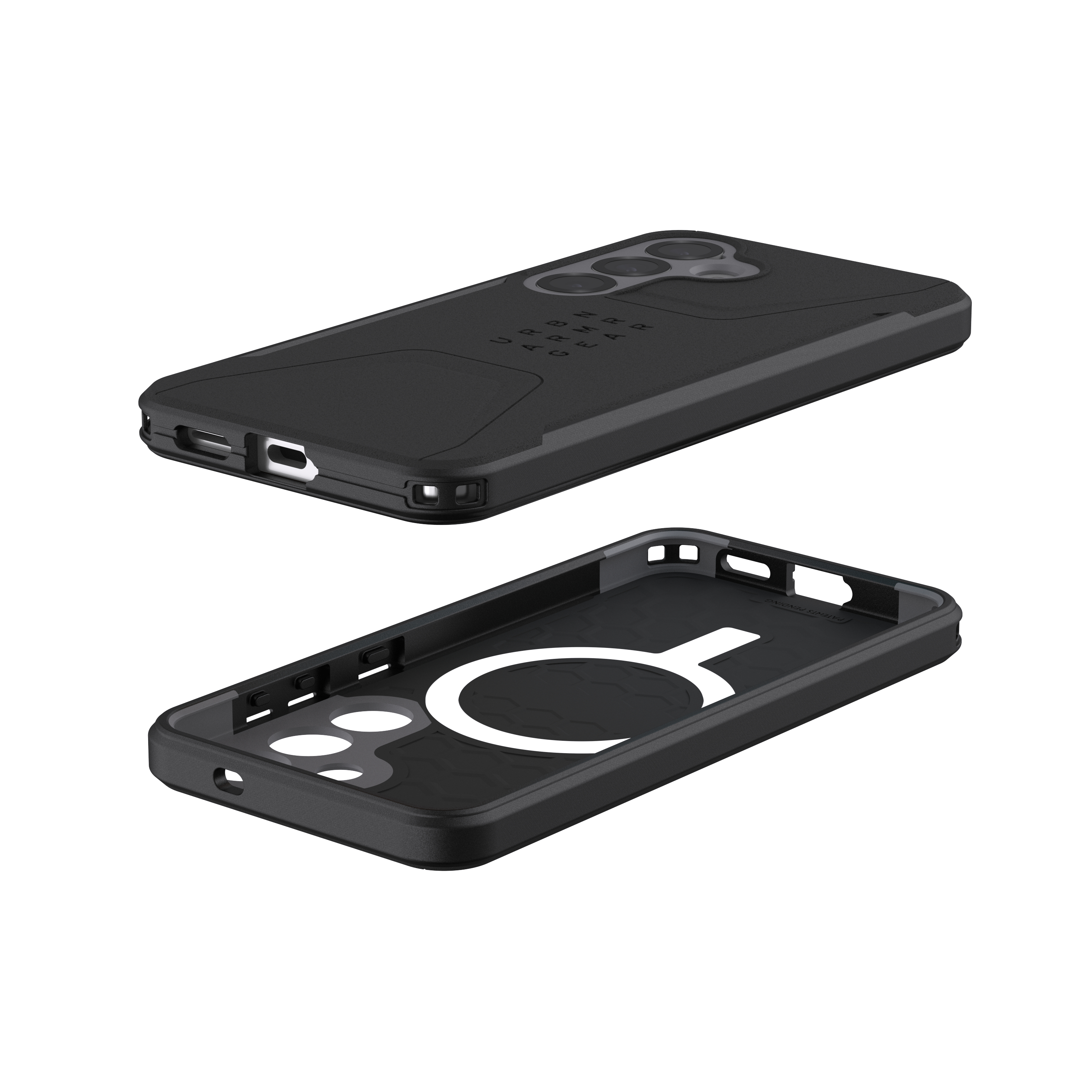 Samsung Galaxy S25  Plus Schutzhülle Civilian Case MagSafe-Modul (214474114040) - Schwarz
