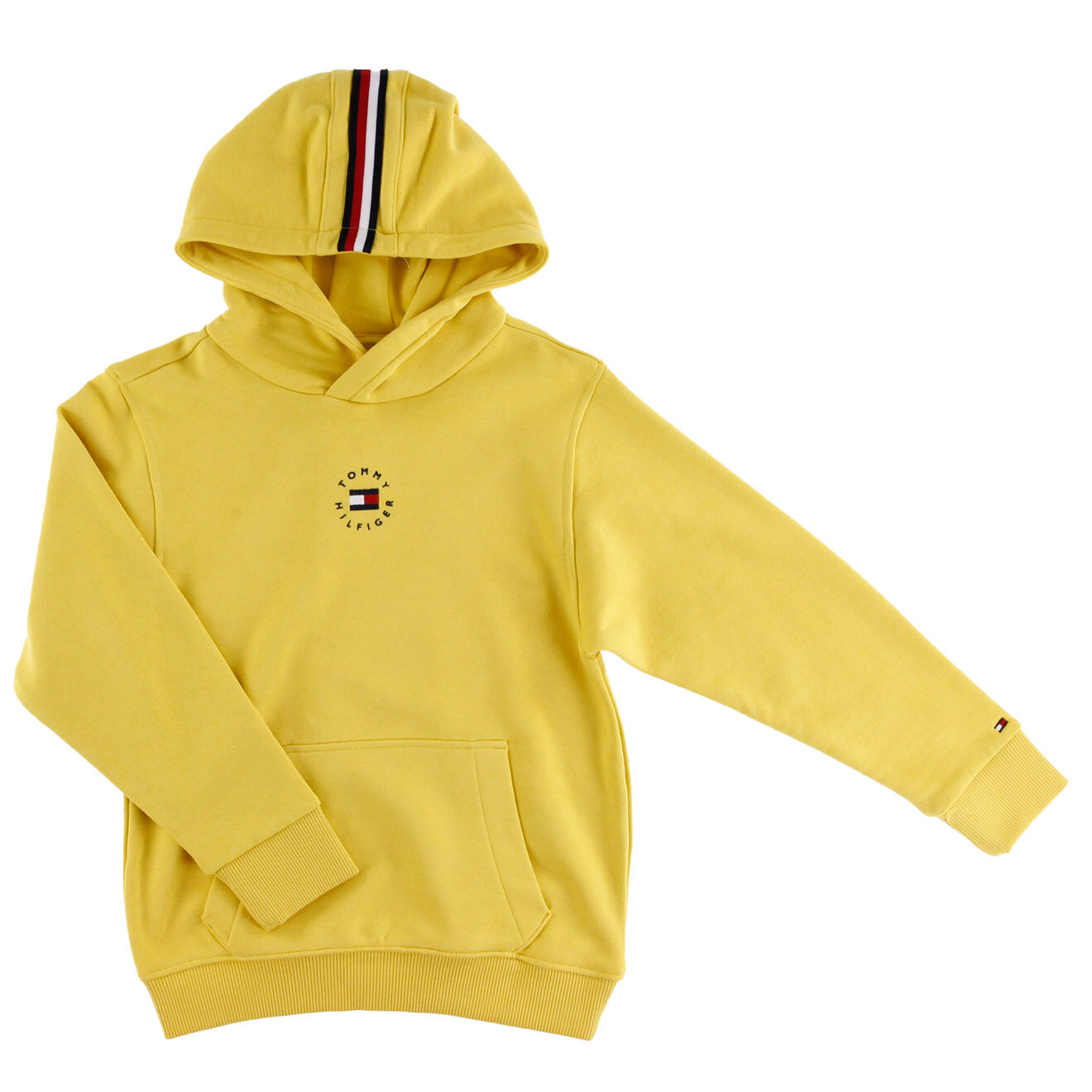 Tommy Hilfiger Sweat à Capuche Logo Rond jaune