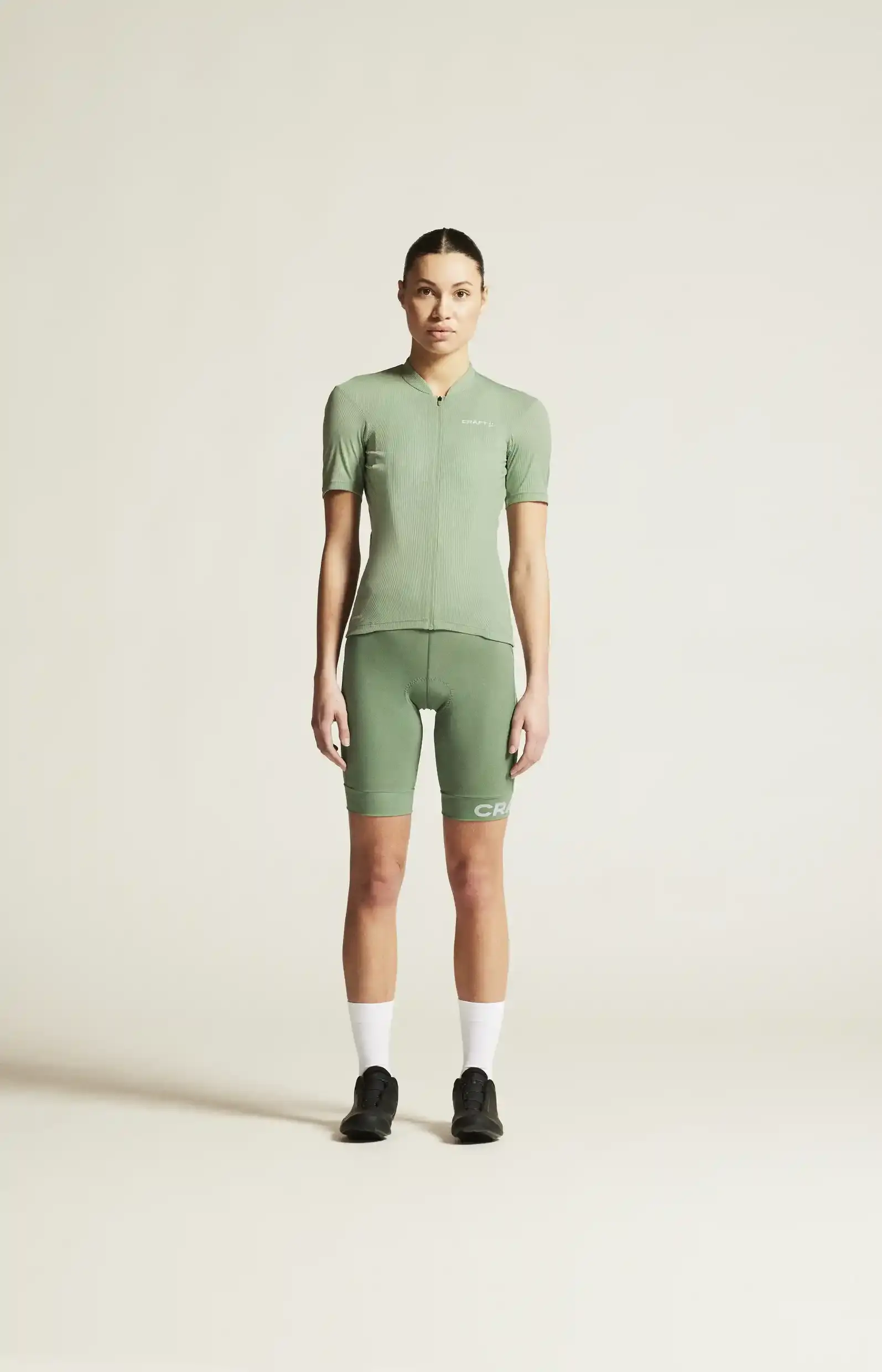Craft ADV Endurance Fietsshirt Korte Mouwen Licht Groen Dames