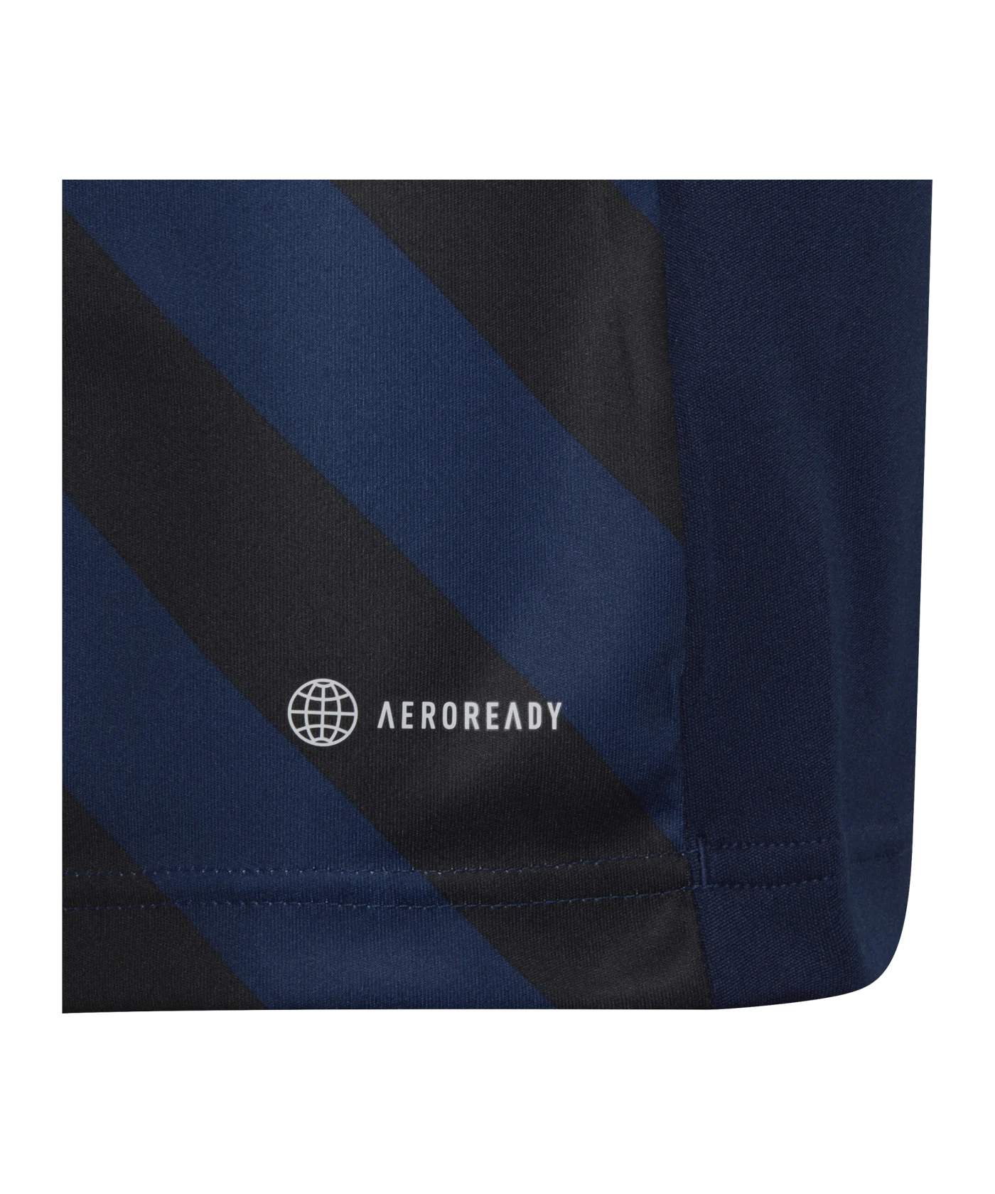 adidas Entrada 22 GFX Trikot Kids Blau Schwarz