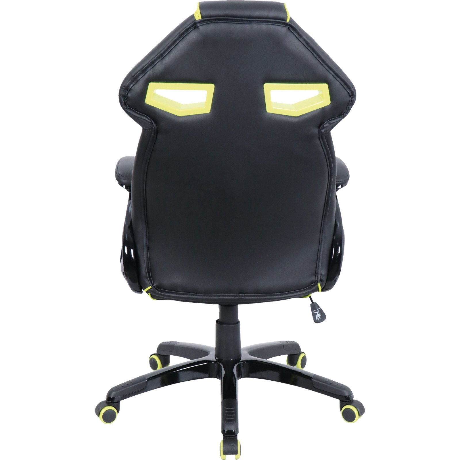 Bürostuhl Dakota Kunstleder schwarz, Stoff Mesh grün