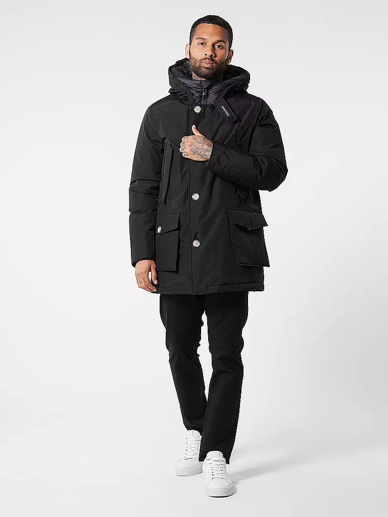 WOOLRICH Daunenparka ARCTIC  schwarz