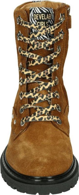 Develab 41682 - Kinderen Half-hoog - Kleur: Cognac