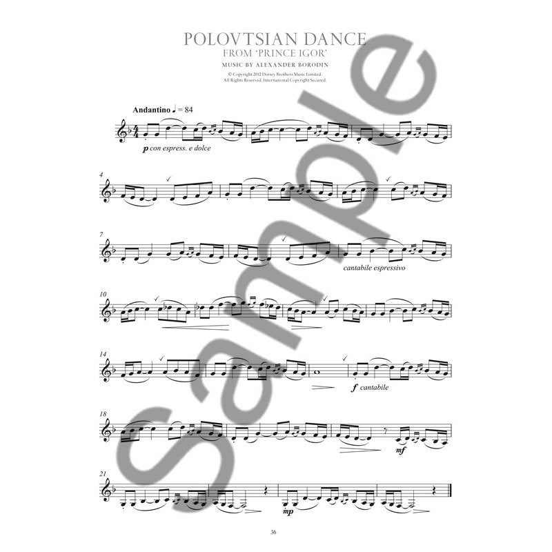 Wise Publications - The Legendary Series: Clarinet