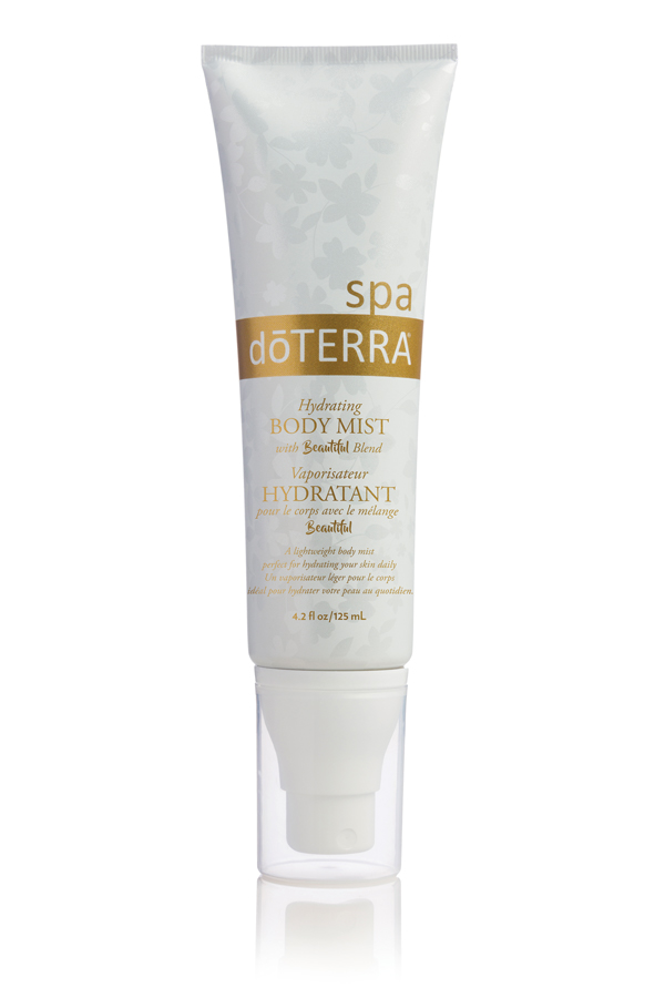 Vaporisateur hydratant pour le corps avec le mélange Beautiful