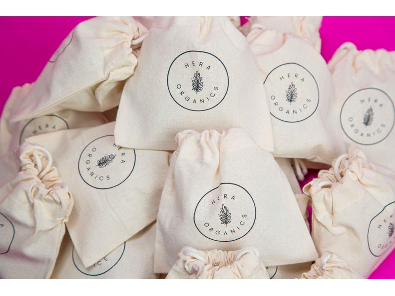 Hera Organics Menstruationsschwamm Grösse M 3 Stück Zero Waste Naturschwamm für die Periode im 3er Set aus «Die Höhle der Löwen»