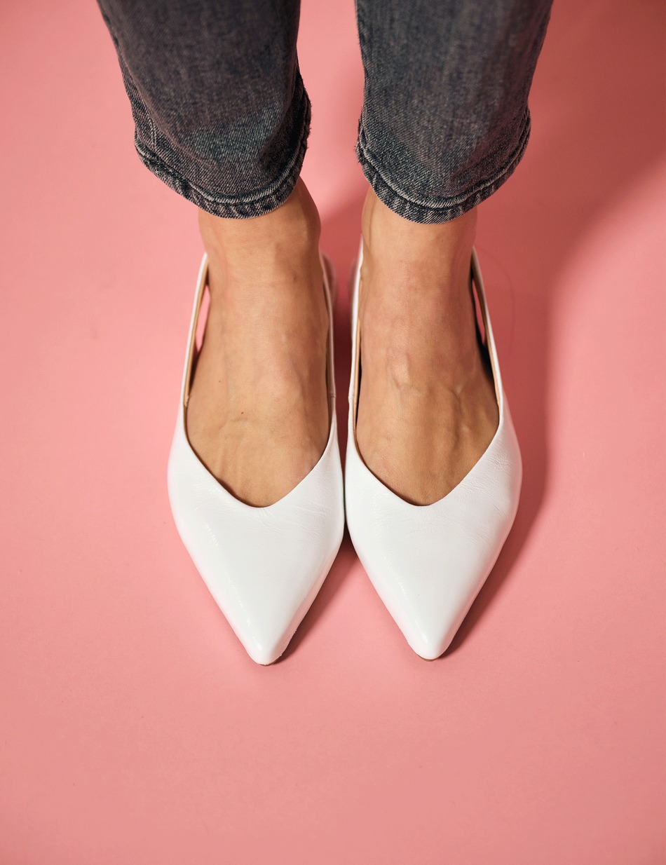 Lackleder Ballerina