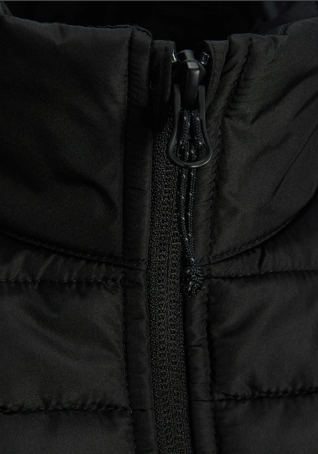 Jack & Jones Steppweste »JJEMULTI mit Logoprint, hohem Kragen und Eingrifftaschen«, normal, Polyester, ohne Kapuze