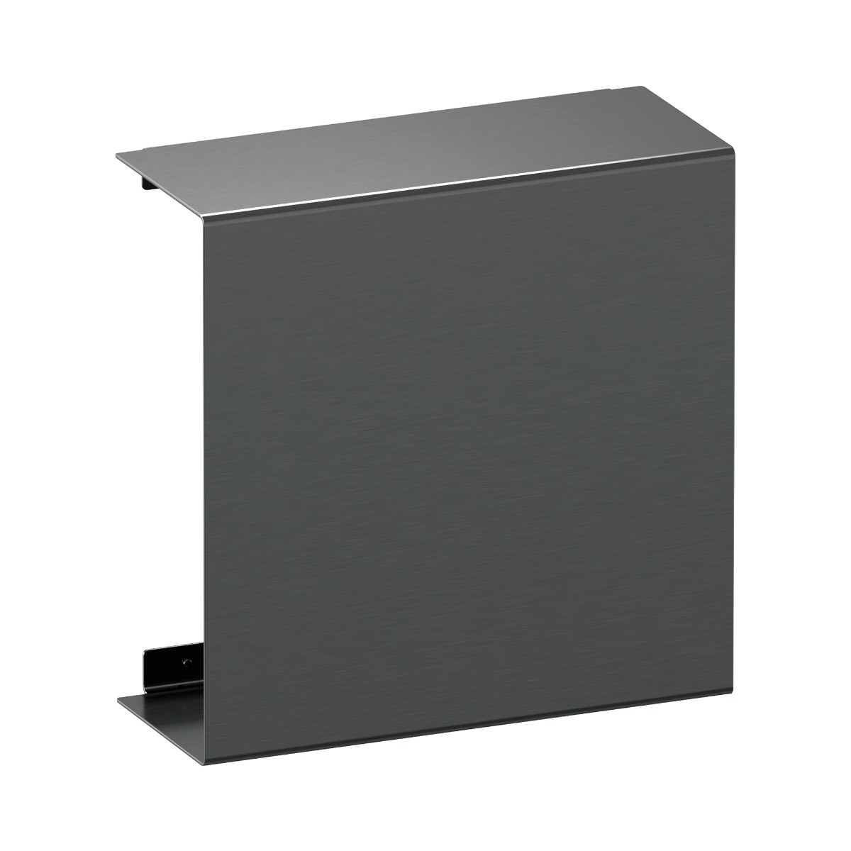 Brauer Gunmetal Edition opbouwnis met verborgen opbergruimte gunmetal geborsteld PVD