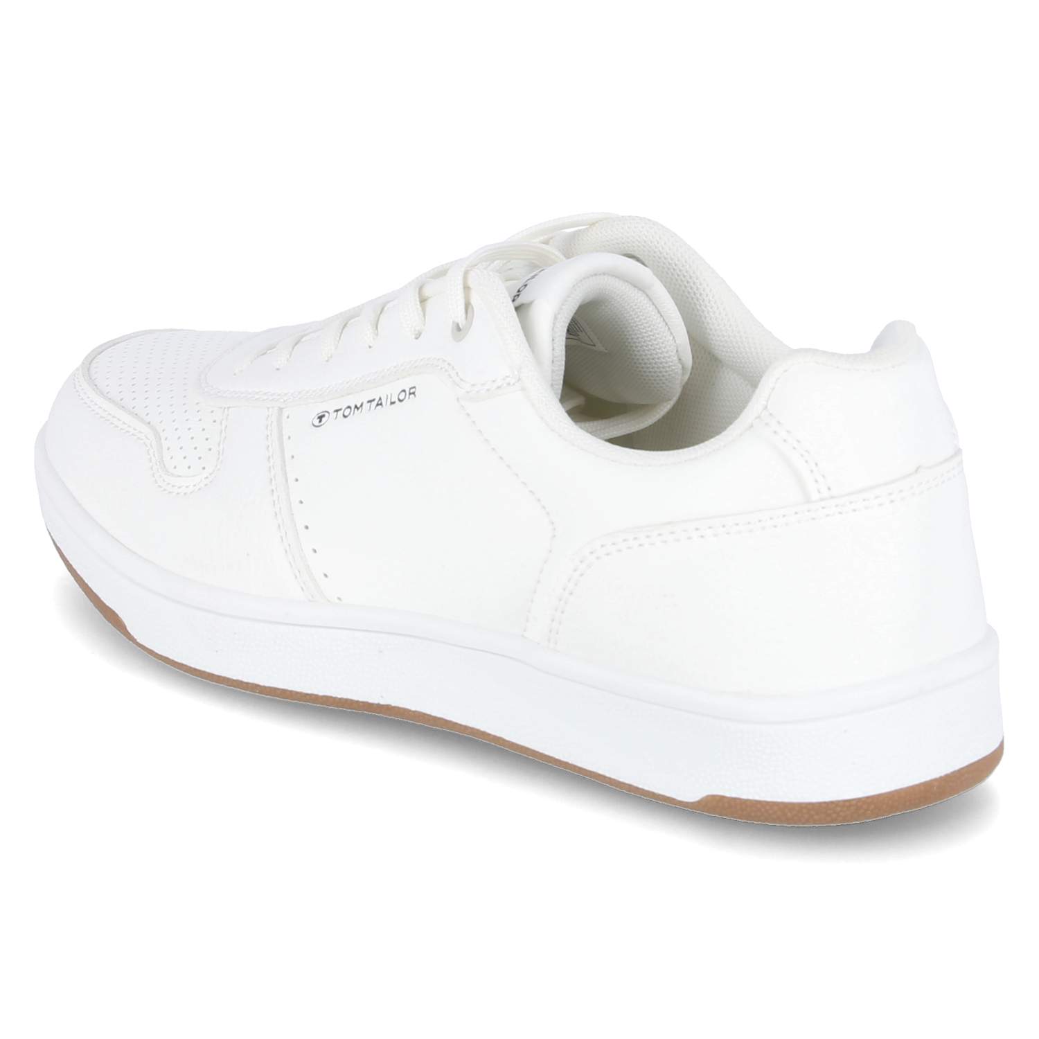 Tom Tailor Low Sneaker - white-honey