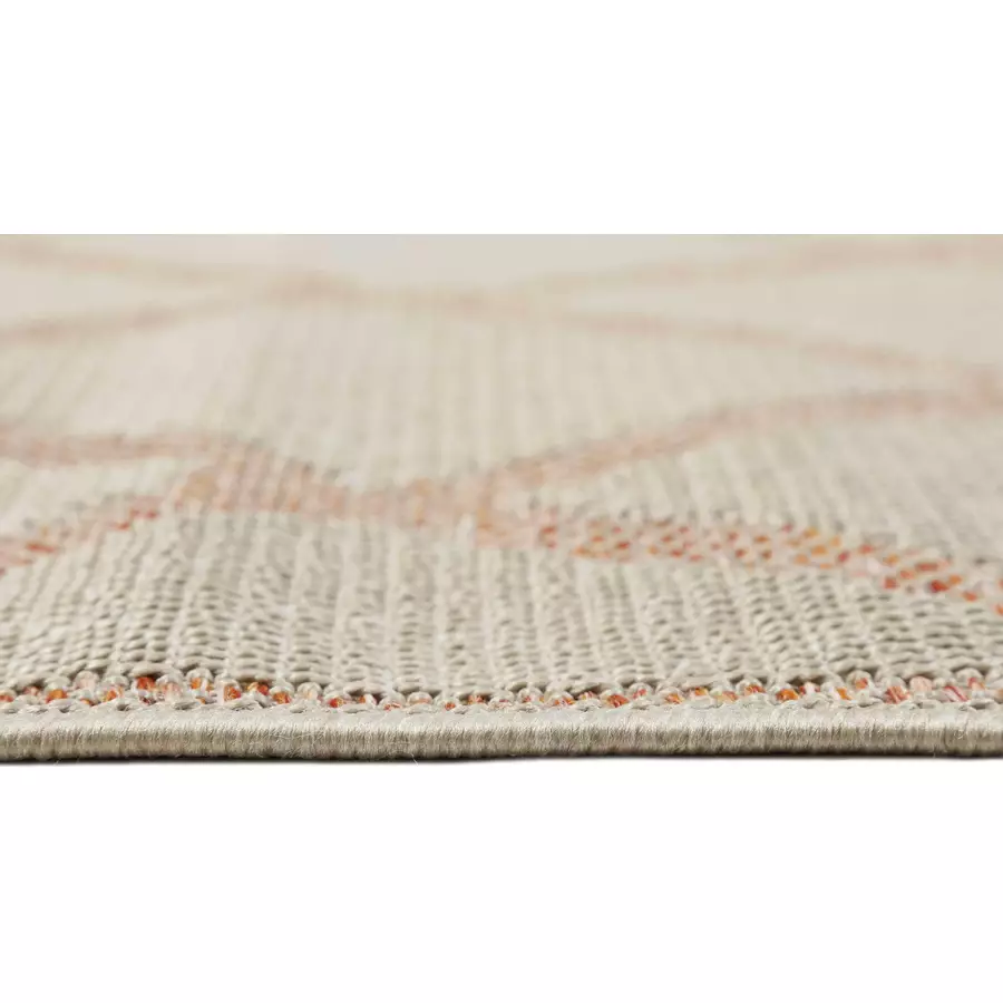 Esprit Outdoorteppich In & Outdoor Sparkle Outdoor (Rhomb) beige orange