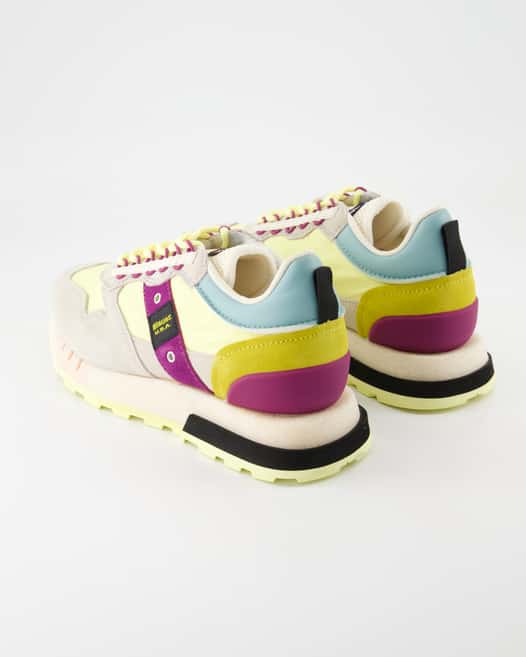 Blauer HOUMA Sneaker in Grau