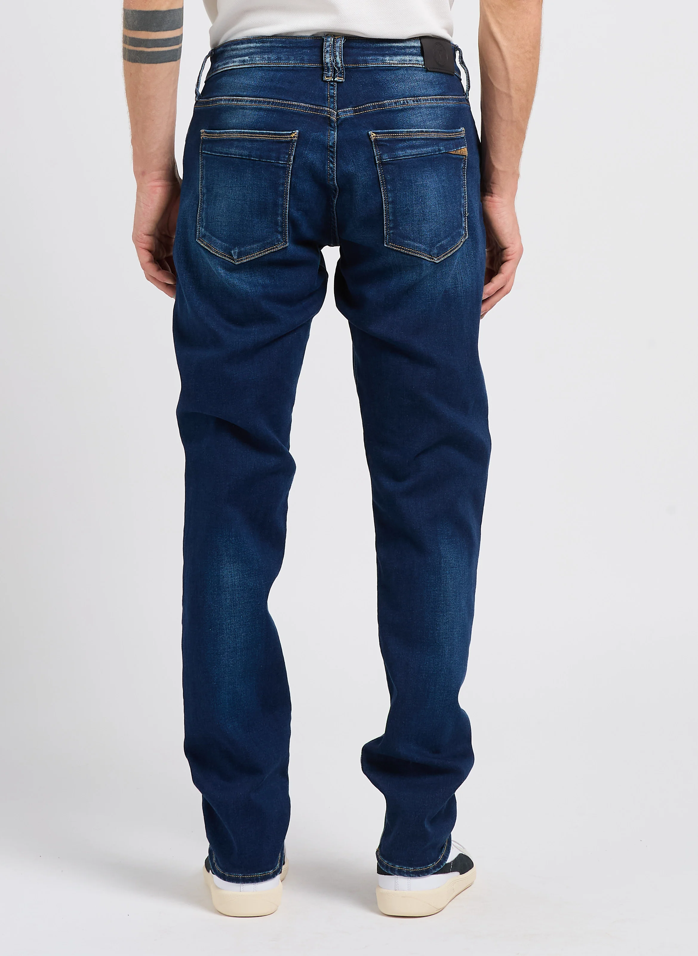 Jean regular-fit en coton | Bleu