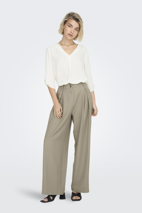 Jacqueline de Yong witte dames blouse