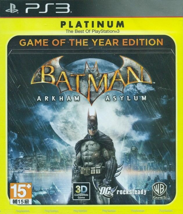 Batman: Arkham Asylum - GOTY (Platinum) (Import)- PlayStation 3