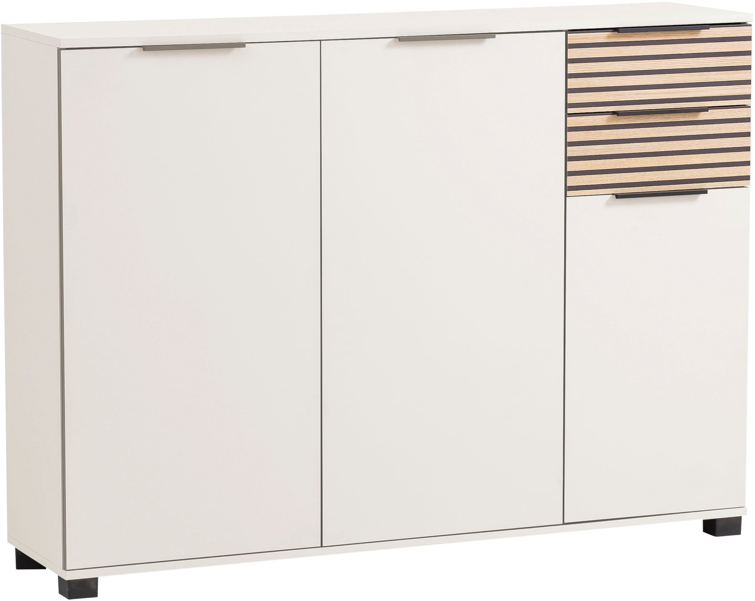 Schildmeyer Schuhschrank »Alexa, Breite 141 cm, Front mit Akustikprint« Front mit Akustikprint