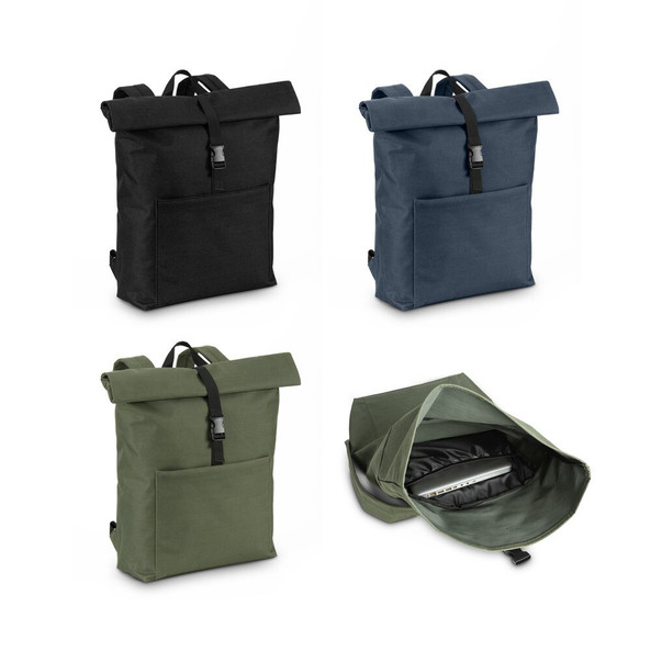 hi!dea 92384 - Sac à dos pour ordinateur portable 600D avec doublure 210D, 17'3'