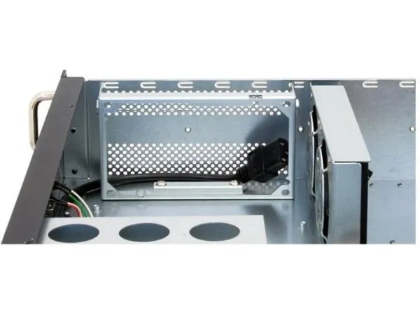 Chieftec UNC-210T-B - Rack-monterbar - 2U - ATX 400 Watt - USB