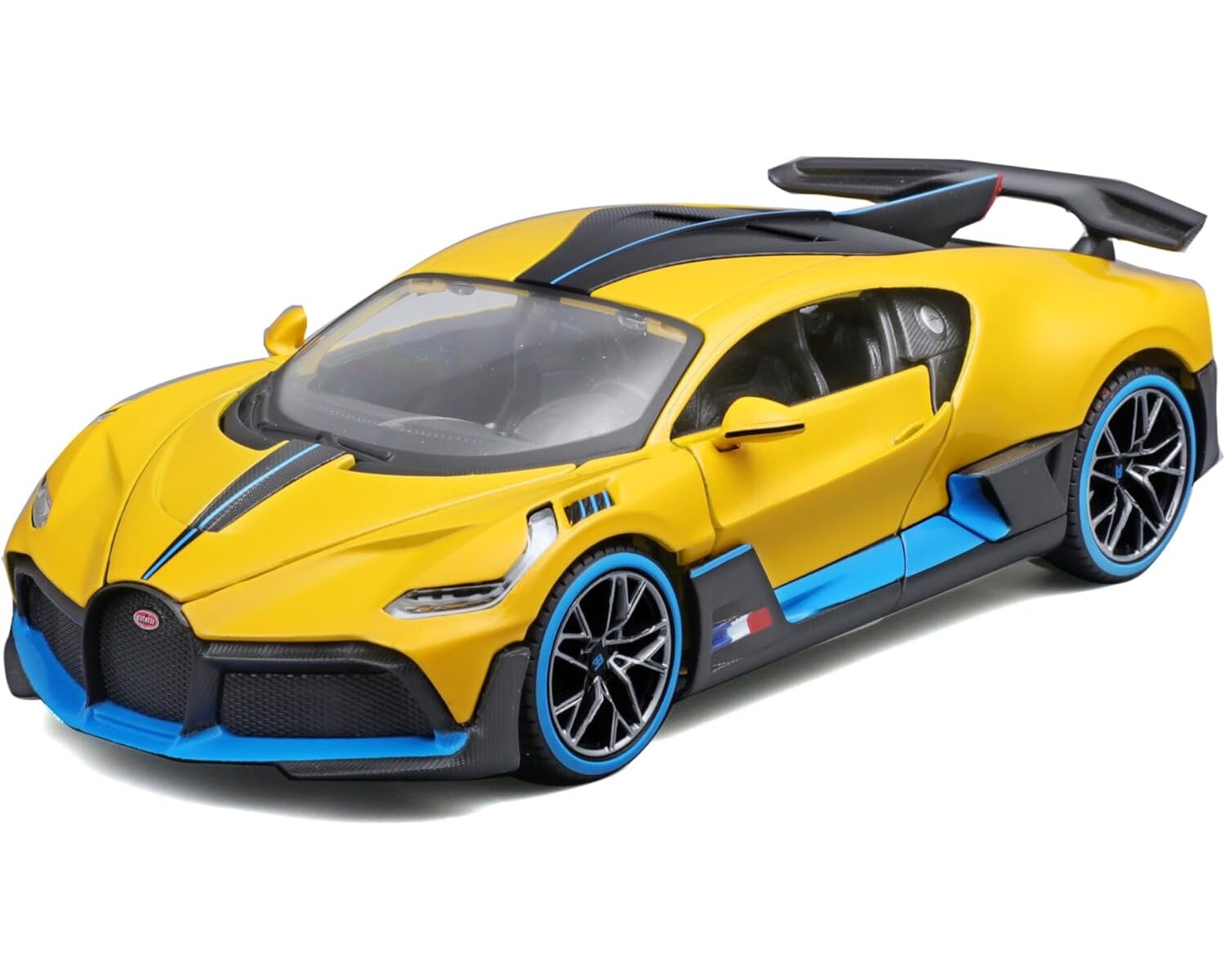 Maisto 31526 - Modellauto - Bugatti Divo (gelb, Maßstab 1:24) Modell Auto Spielzeugauto