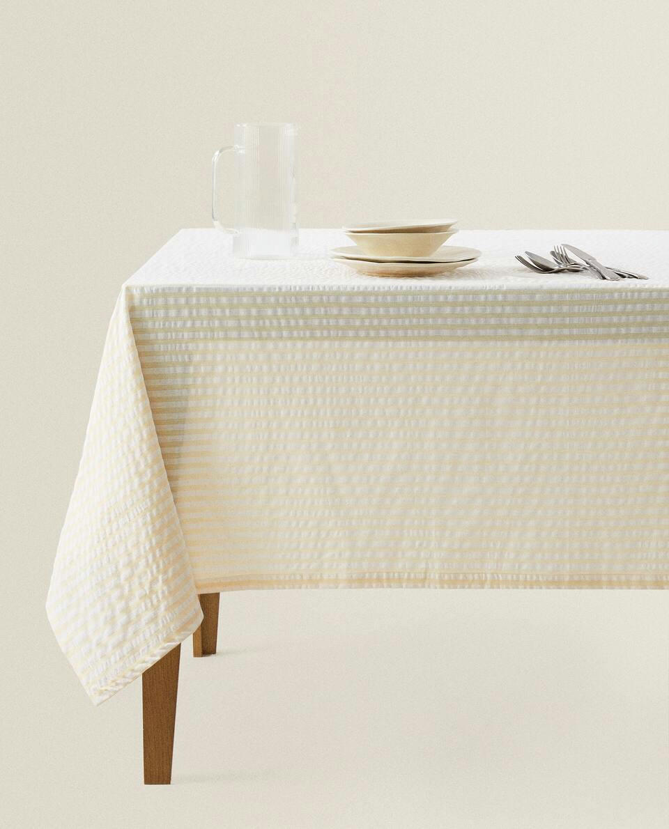 TOALHA DE MESA LISTRADA