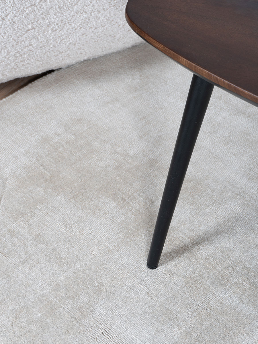 Vloerkleed Cos Beige - Rond ø150 cm
