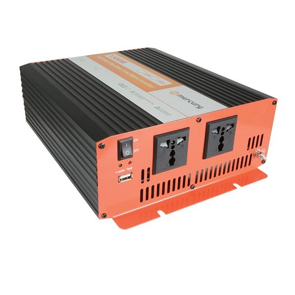 Mercury Inversor 1500W 12Vdc 230Vac Soft Start - 652008