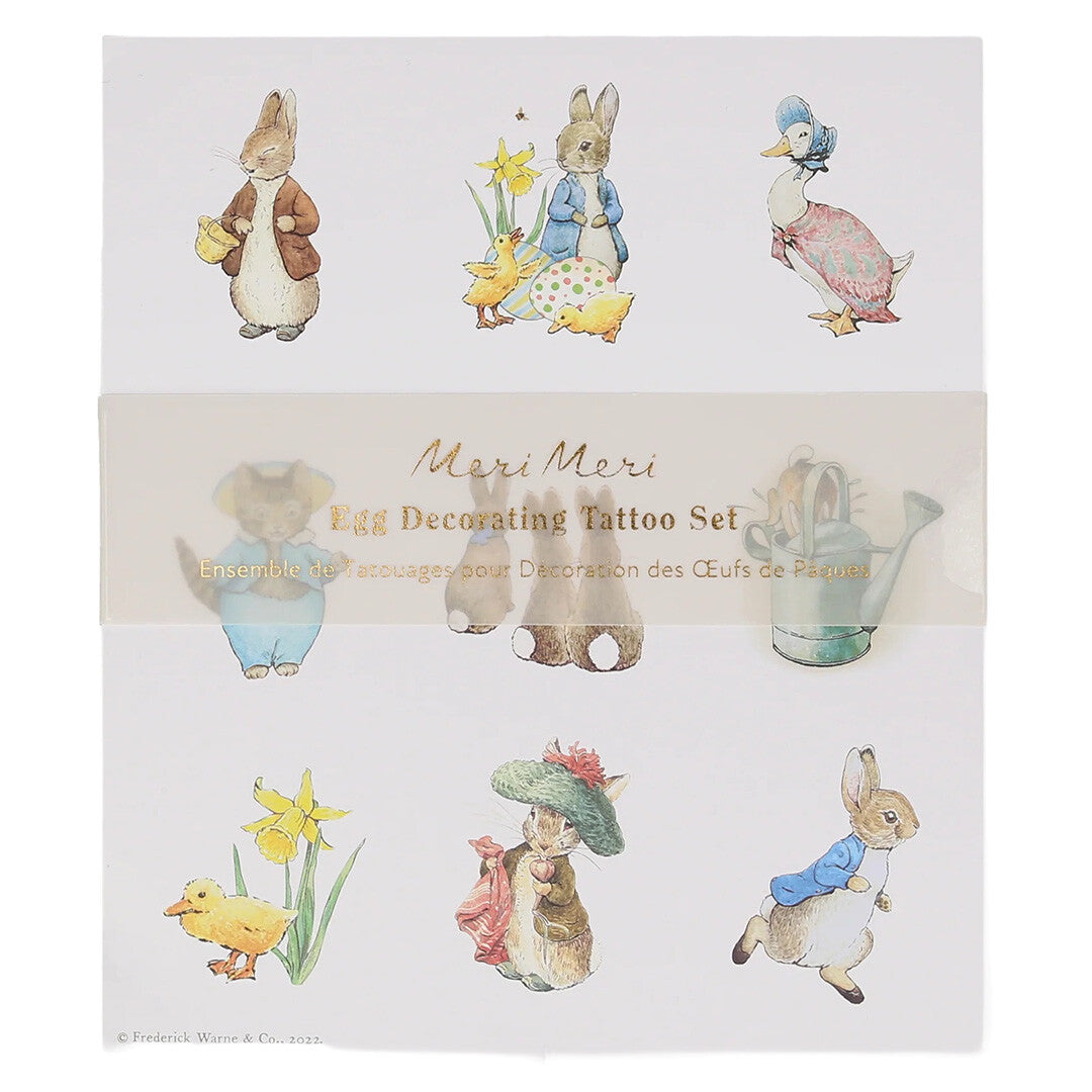 Meri meri decoratiestickers paaseieren pieter konijn