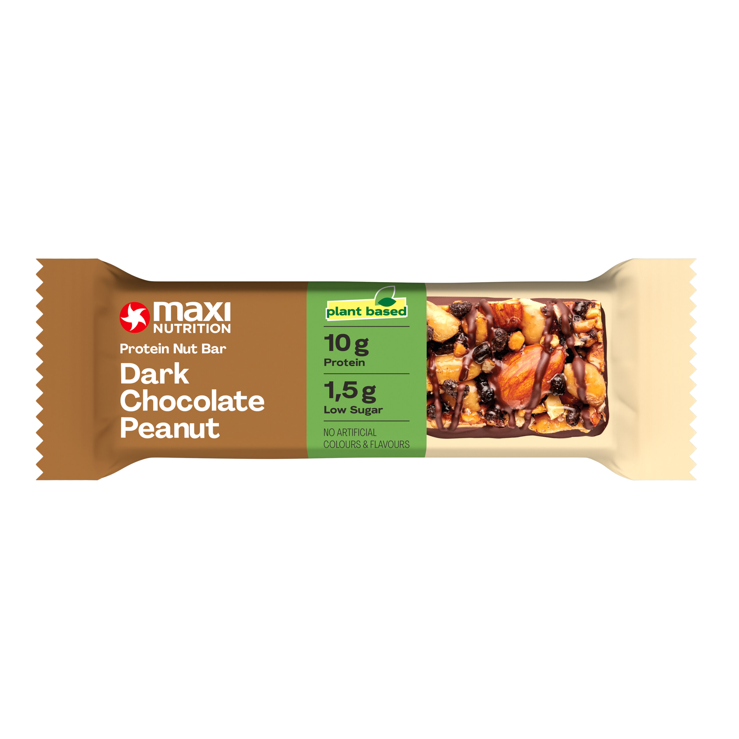 Maxi Nutrition Protein Nut Bar Dark Chocolate Peanut (46 gr)