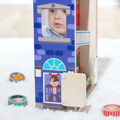 Melissa & Doug GO TOTs Rådhus med 6 Disker