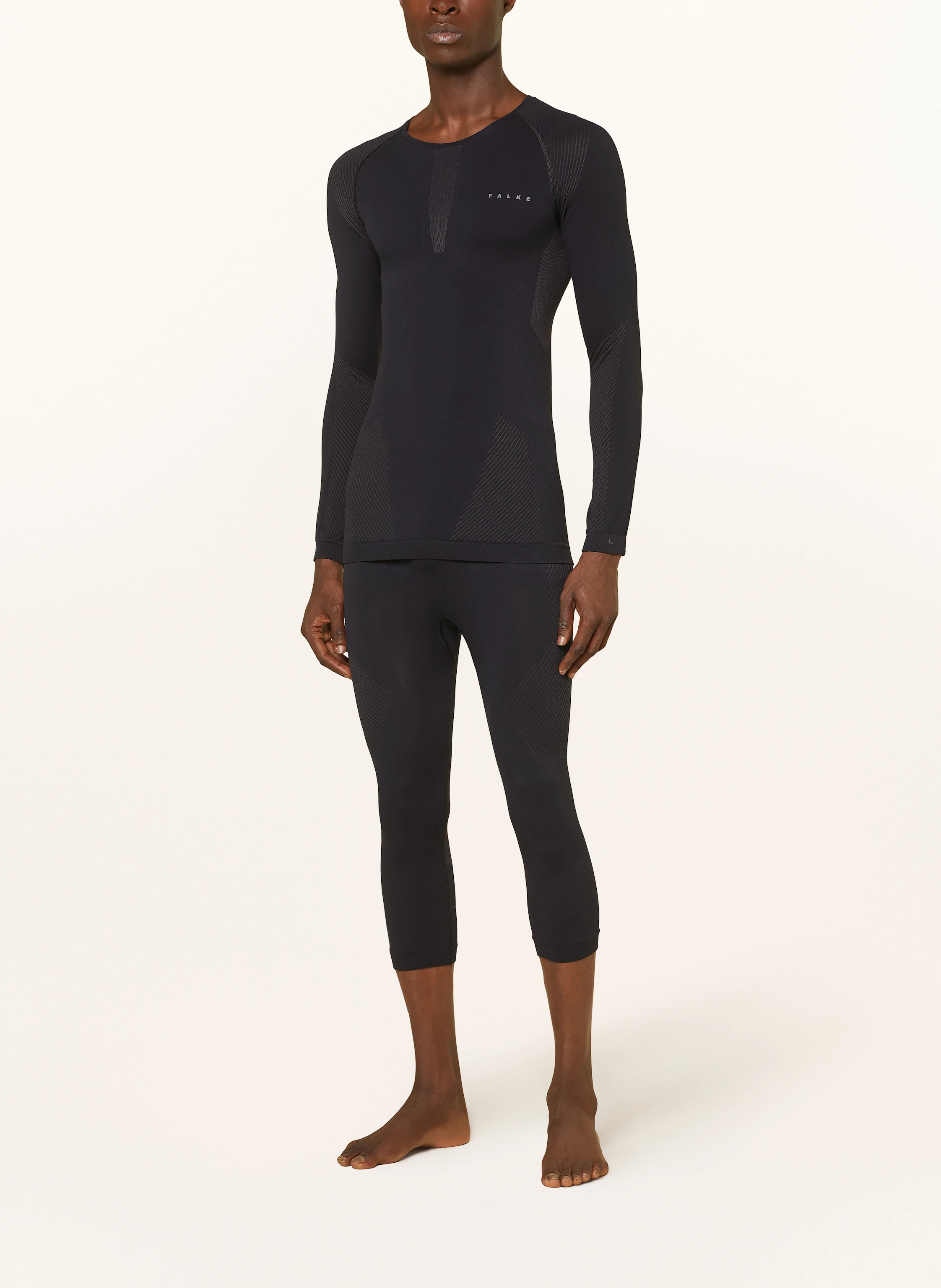 FALKE Funktionswäsche-Hose WARM mit verkürzter Beinlänge
