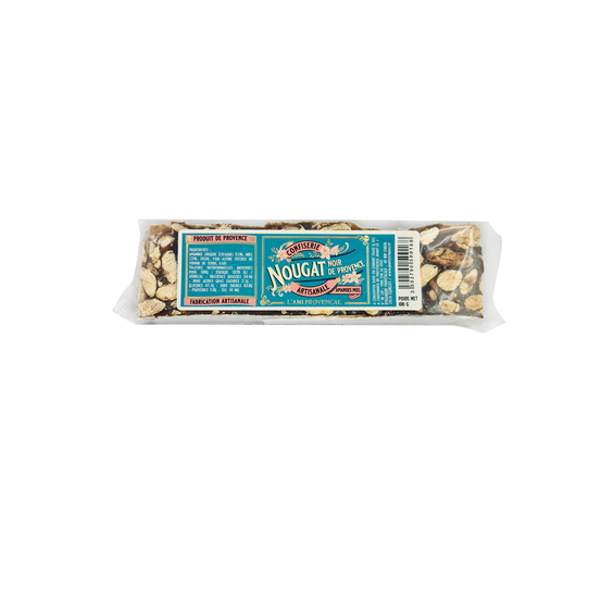 Barre Nougat noir de provence 100g