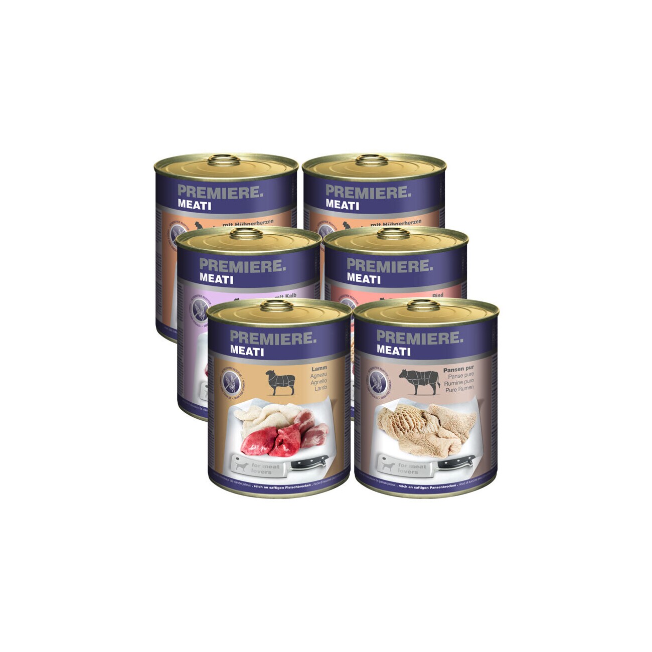 PREMIERE Meati Mixpaket 6x800g Mixpaket 1