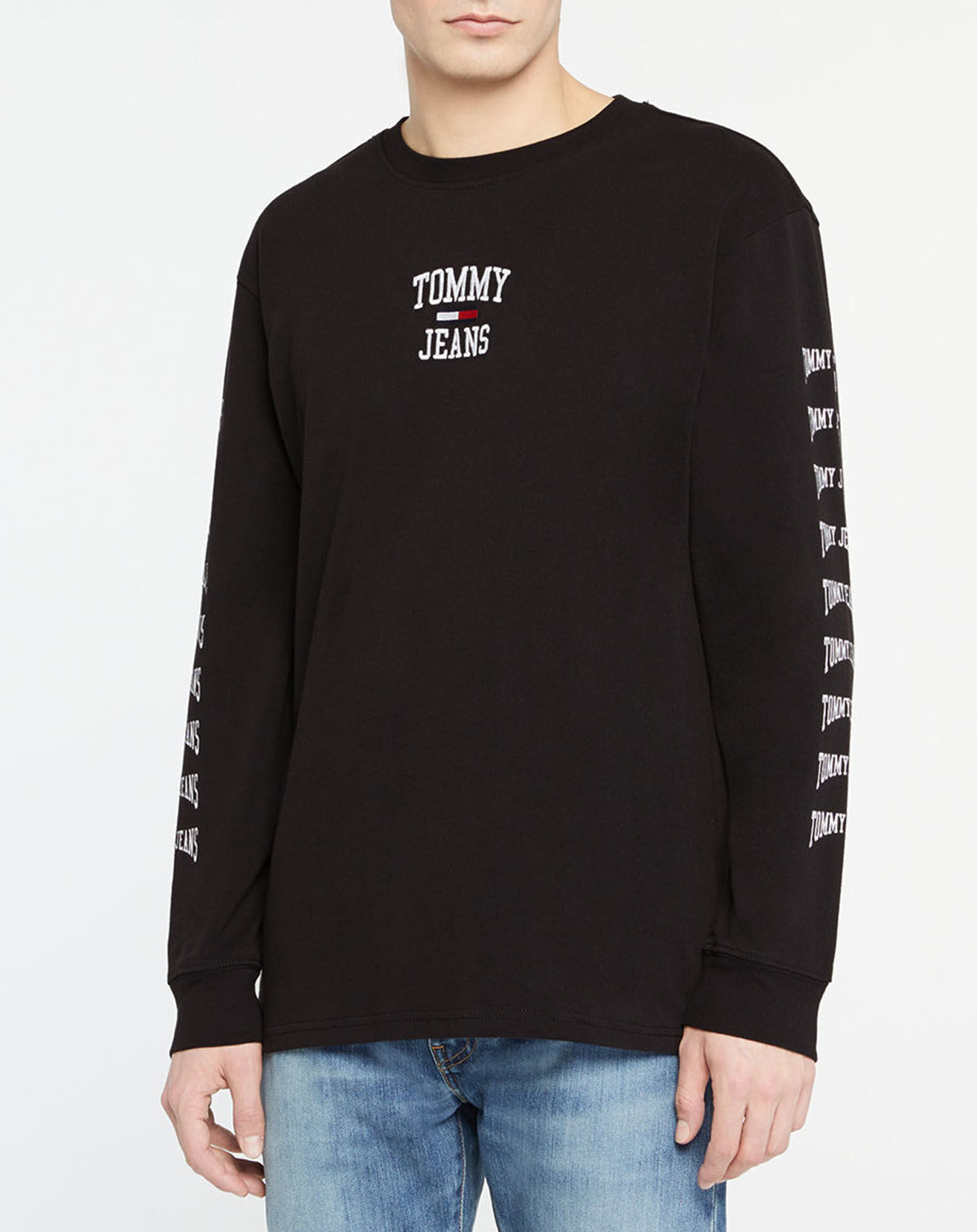 Tommy Jeans T-Shirt Mini Collège noir