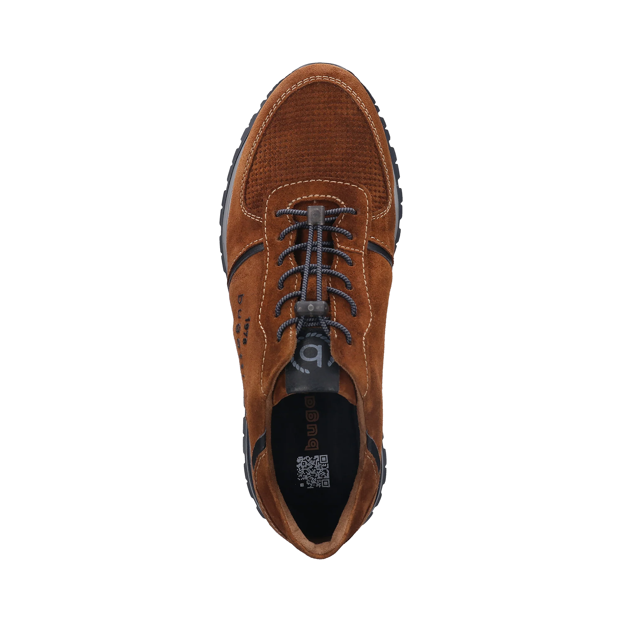 Sneaker cognac