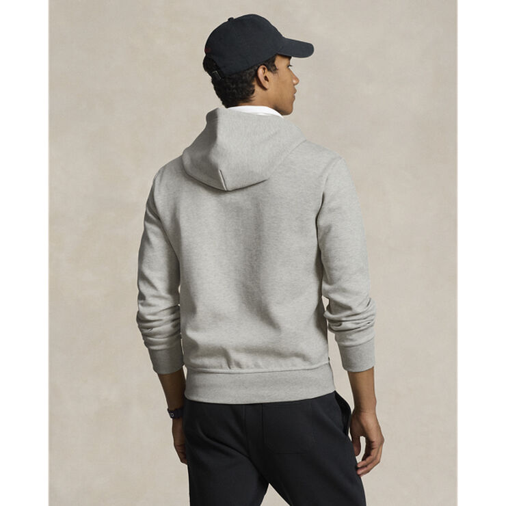 Polo Ralph Lauren Double-Knit Full-Zip Hoodie Grå
