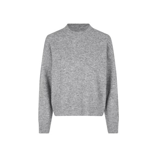 Samsøe Samsøe Anour o-n Striktrøje, Grey Mel., M