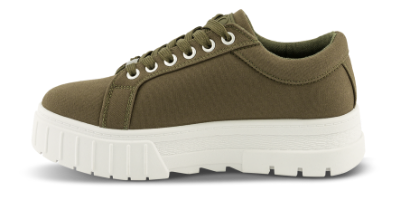 B&CO Damesko med snøre Grøn 2424100242