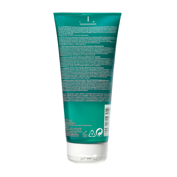 Effaclar gel purifiant Micro-peeling 200ml